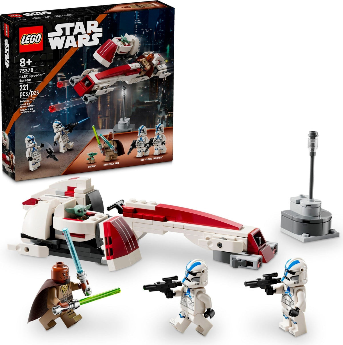 75378 BARC Speeder™ Escape (Retired) (New Sealed) product image 1, provided for visual reference and product detail review
