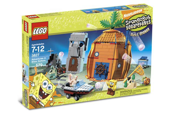3827 LEGO Spongebob: Adventures in Bikini Bottom (Retired) (Certified Complete) product image 1, provided for visual