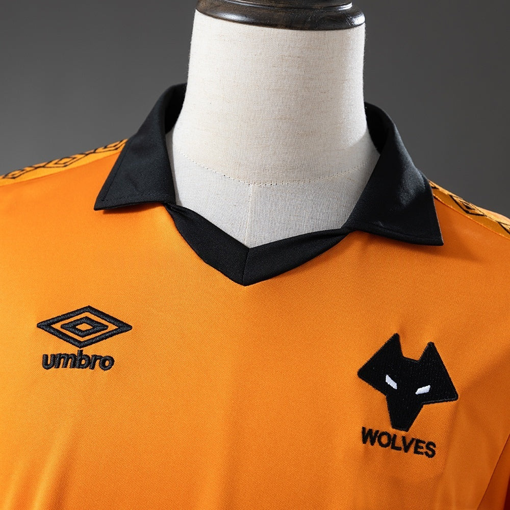 Wolves Home Jersey 1980-81 Retro Football Kit Long Sleeves product image 2