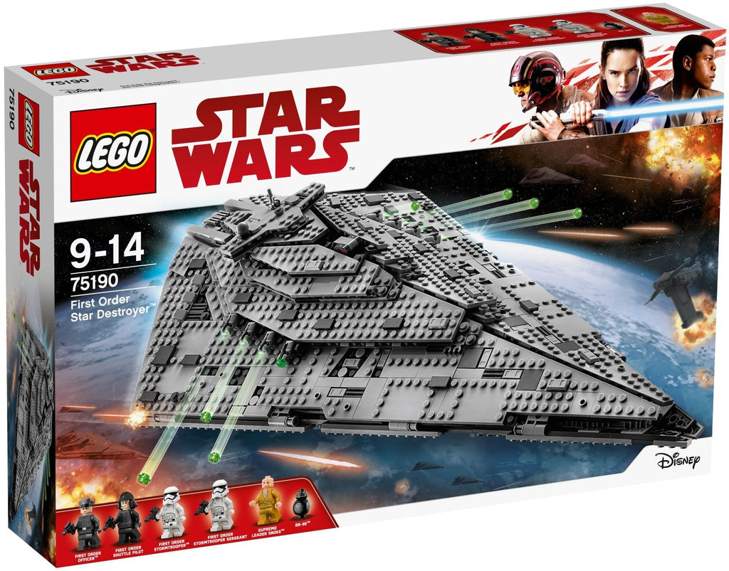 75190 First Order Star Destroyer (Certified Complete) (Retired) product image 3, provided for visual reference and product