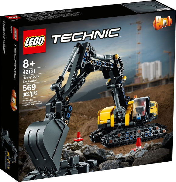 42121 Heavy Duty Excavator (Retired) (Certified Complete) product image 1, provided for visual reference and product detail