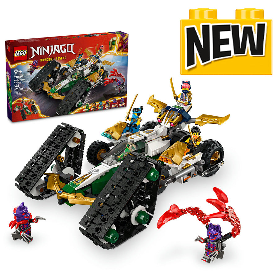 71820 LEGO Ninjago: Ninja Team Combo Vehicle product image 1, provided for visual reference and product detail review