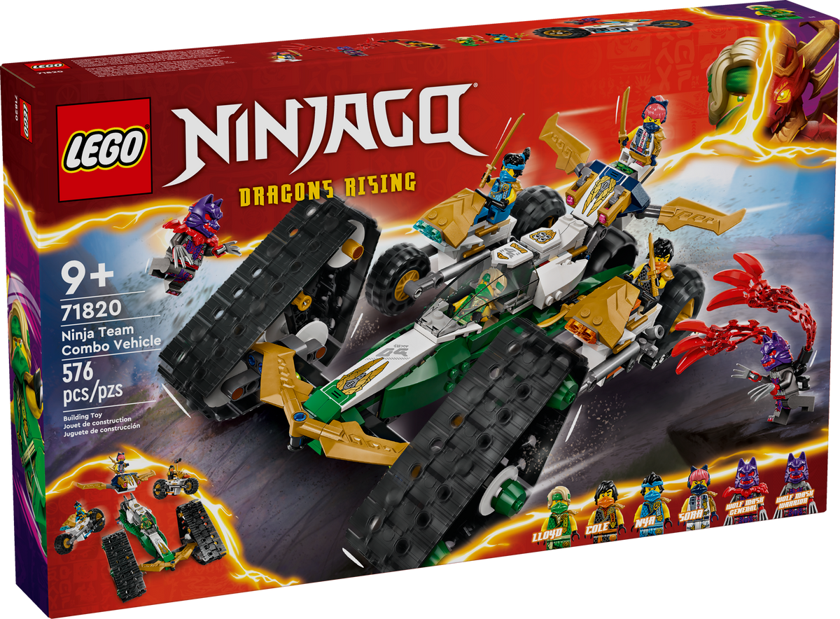 71820 LEGO Ninjago: Ninja Team Combo Vehicle product image 3, provided for visual reference and product detail review