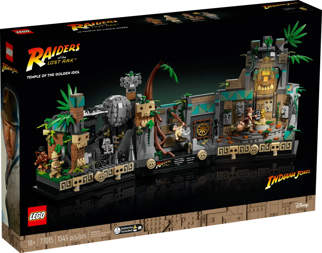 77015 LEGO Indiana Jones: Temple of the Golden Idol (Retired) (New Sealed) product image 2, provided for visual reference