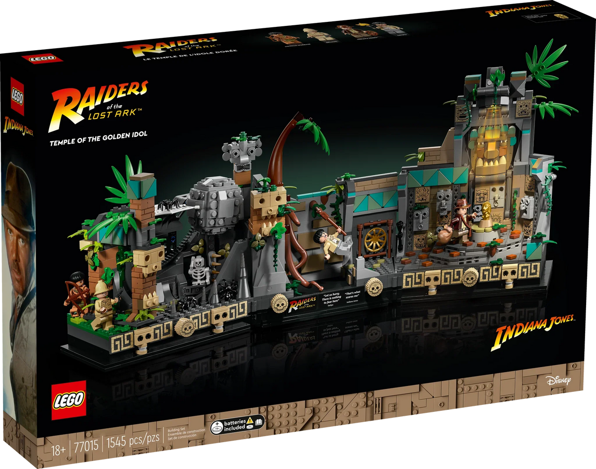 77015 LEGO Indiana Jones: Temple of the Golden Idol (Certified Complete) (Retired) product image 2, provided for visual