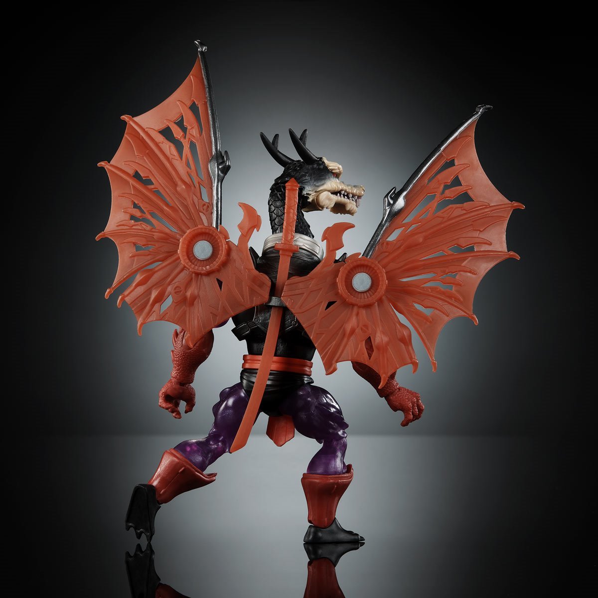 Turtles of Grayskull Ninjor (MOTU Origins, Mattel) SEALED product image 3, provided for visual reference and product detail