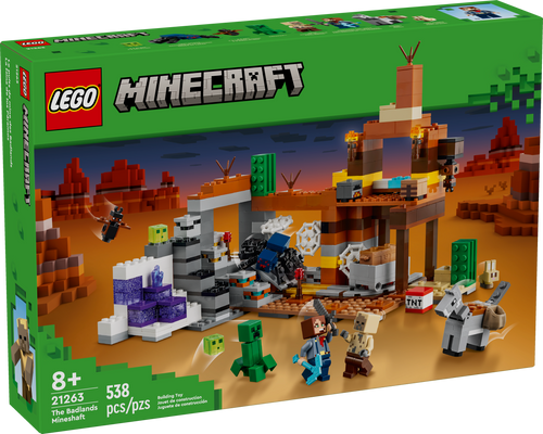 21263 LEGO Minecraft: The Badlands Mineshaft product image 2, provided for visual reference and product detail review