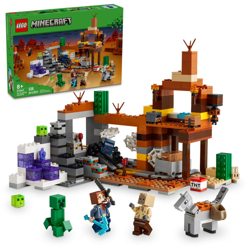 21263 LEGO Minecraft: The Badlands Mineshaft product image 1, provided for visual reference and product detail review