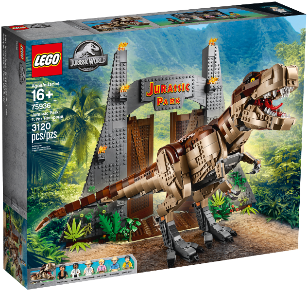 75936 Jurassic Park: T. rex Rampage (Retired) (New Sealed)