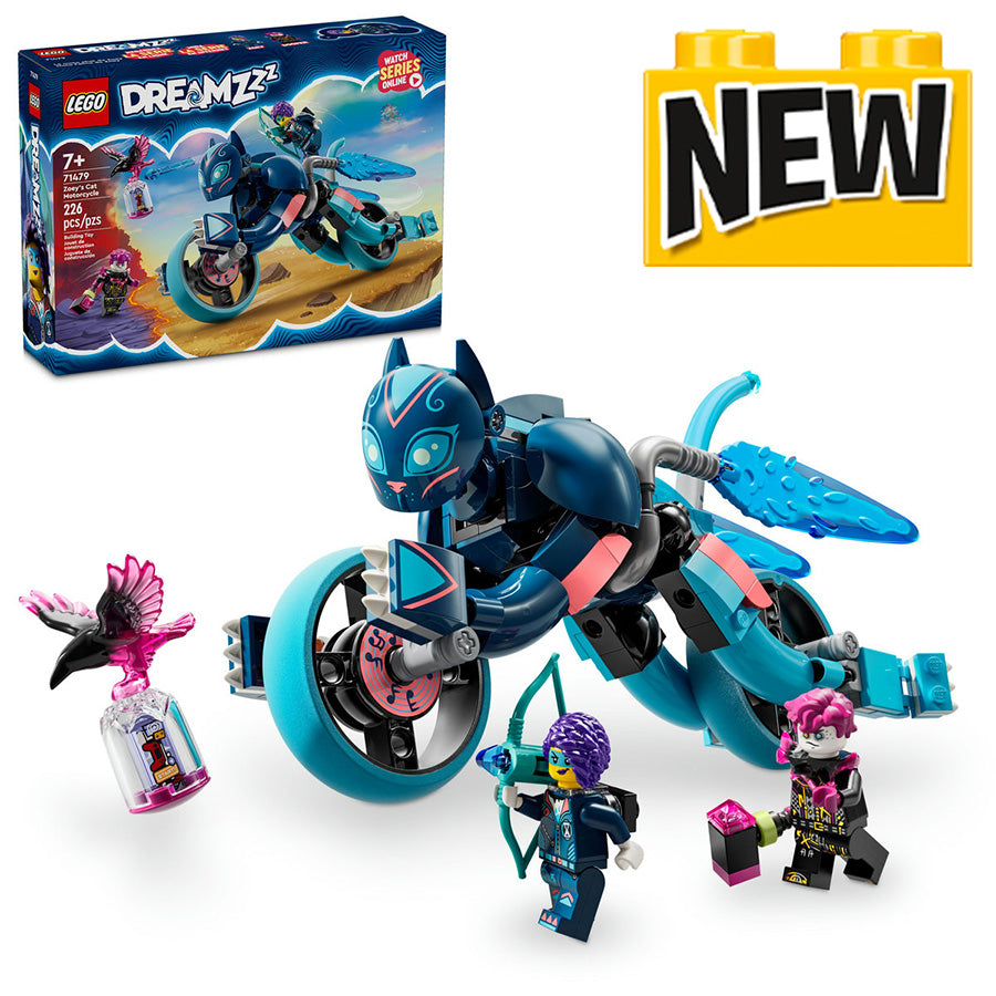 71479 LEGO Dreamzz: Zoey's Cat Motorcycle product image 1, provided for visual reference and product detail review
