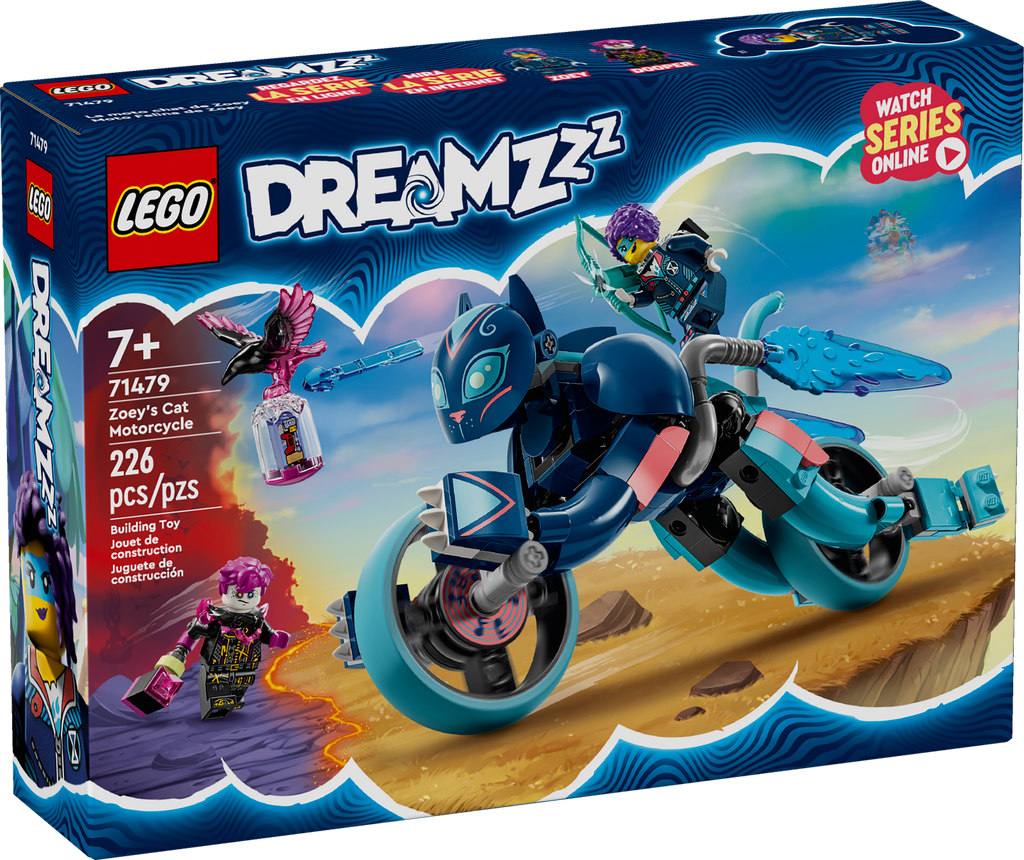 71479 LEGO Dreamzz: Zoey's Cat Motorcycle product image 3, provided for visual reference and product detail review