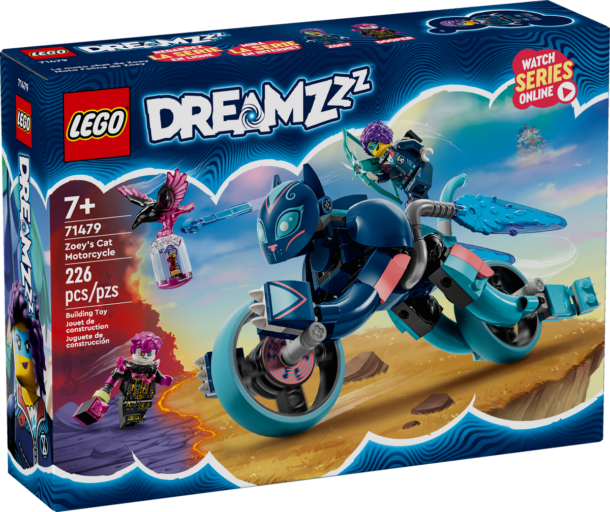 71479 LEGO Dreamzz: Zoey's Cat Motorcycle product image 3, provided for visual reference and product detail review