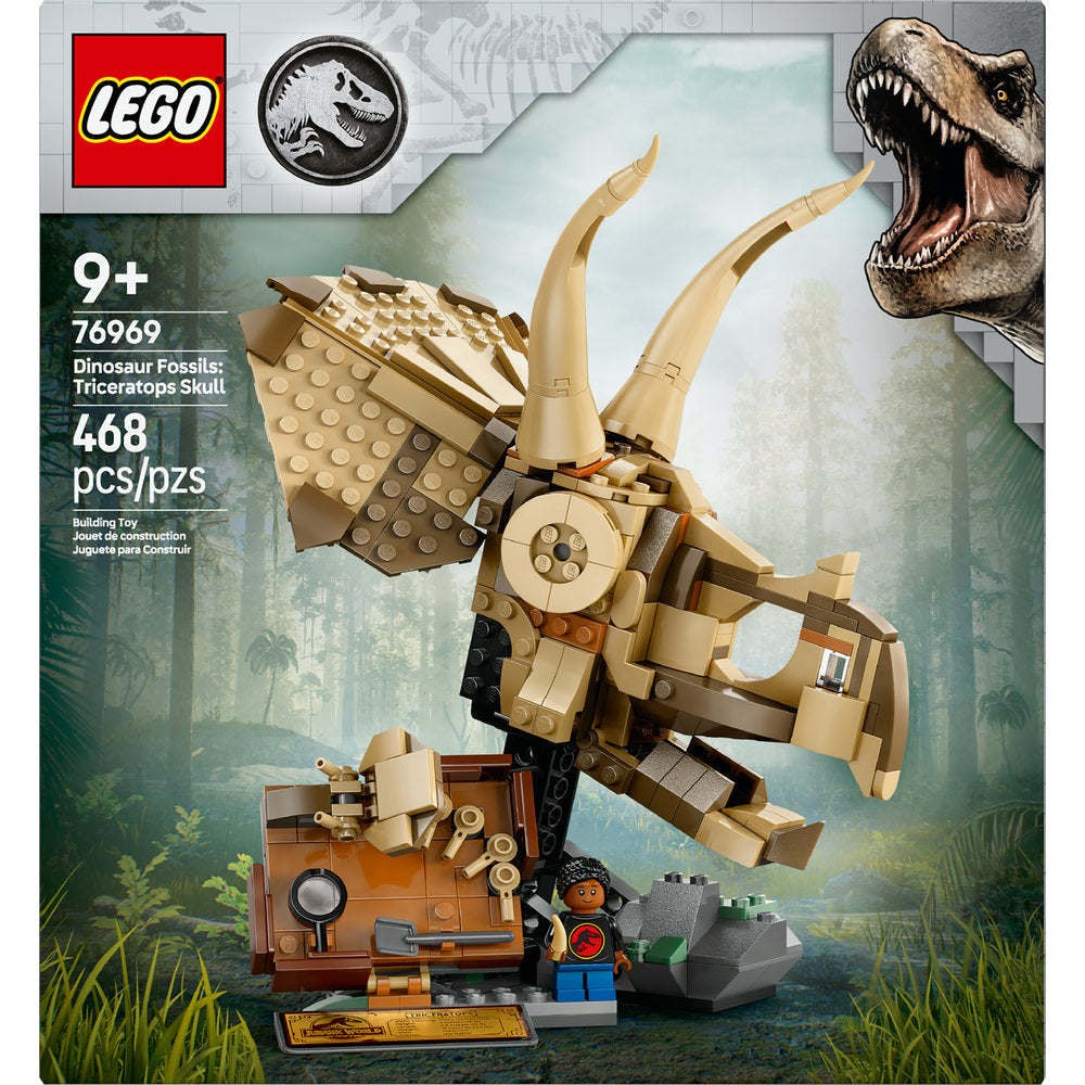 76967 Dinosaur Fossils: Triceratops Skull product image 2, provided for visual reference and product detail review