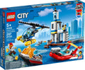 60308 LEGO City: Seaside Police and Fire Mission (Retired) (New Sealed) product image 1, provided for visual reference and