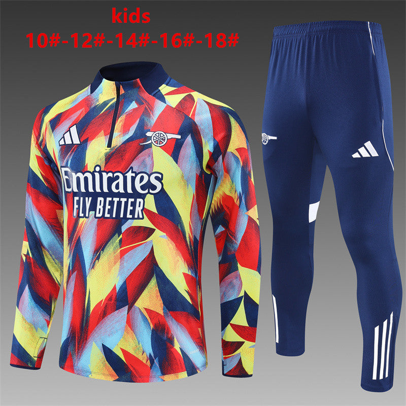 Kids Arsenal Training Tracksuits 25/26 Football Kit Soccer product image 1