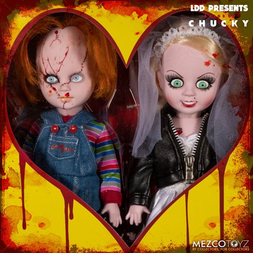 Tiffany & Chucky (LDD Living Dead Dolls, Mezco) product image 1, provided for visual reference and product detail review
