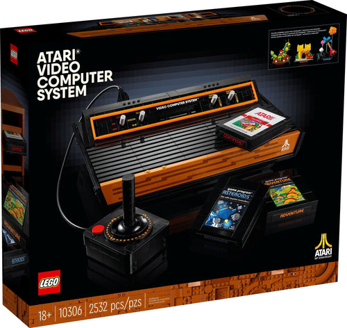 10306 LEGO Ideas: Atari 2600 Video Computer System (Certified Complete) product image 1, provided for visual reference and