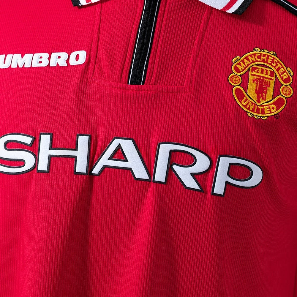 Manchester United Jersey1998-99 Home Retro Football Kit product image 6