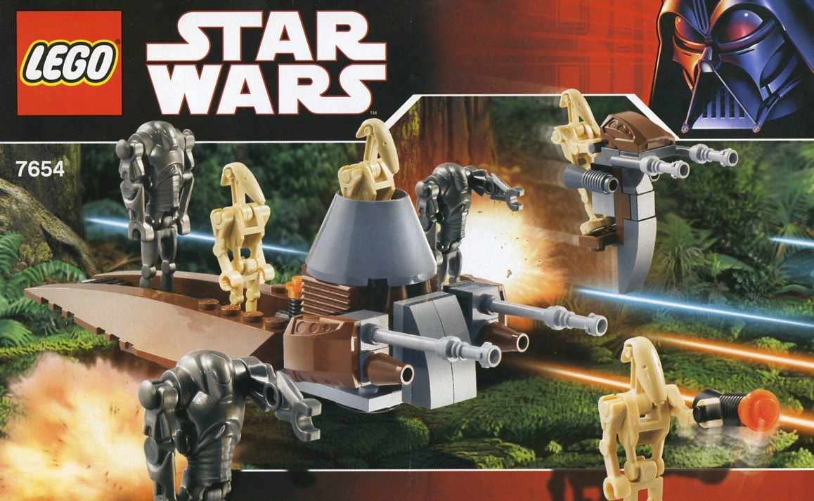 7654 LEGO Star Wars: Droids Battle Pack (Retired) (Certified Complete) product image 2, provided for visual reference and