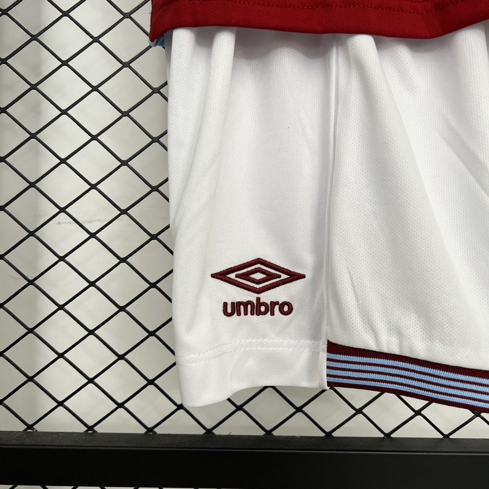 Kids West Ham United Jersey 25/26 Home Football Kit Soccer product image 9