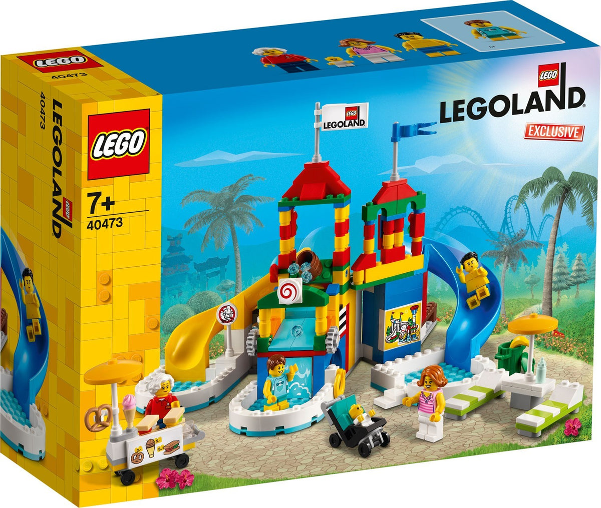 40473 LEGOLAND Water Park (Retired) (New Sealed) product image 1, provided for visual reference and product detail review