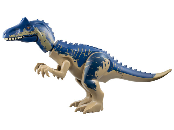 allo01 Dinosaur Allosaurus with Dark Blue Back and Head product image 1, provided for visual reference and product detail