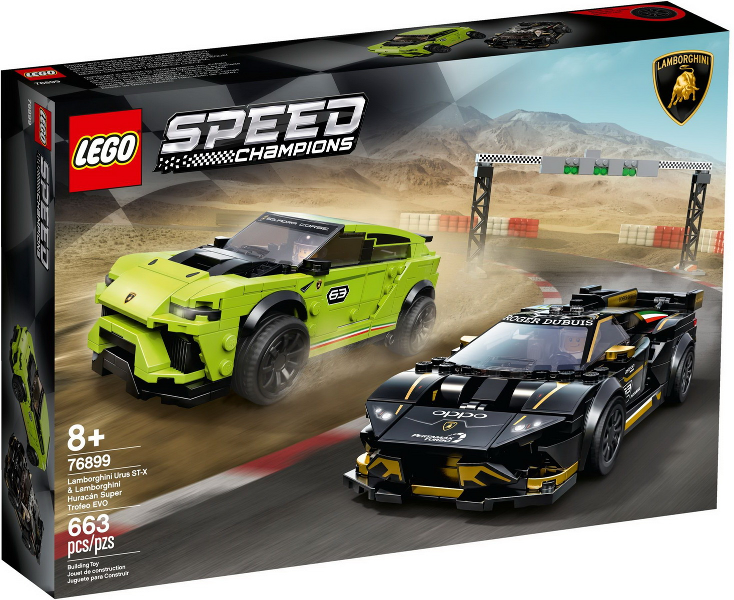76899 Lamborghini Urus ST-X & Lamborghini Huracán Super Trofeo EVO (Retired) (Certified Complete) product image 1, provided