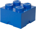 40030635 Lego Storage Brick Box 4 Stud, Blue product image 1, provided for visual reference and product detail review