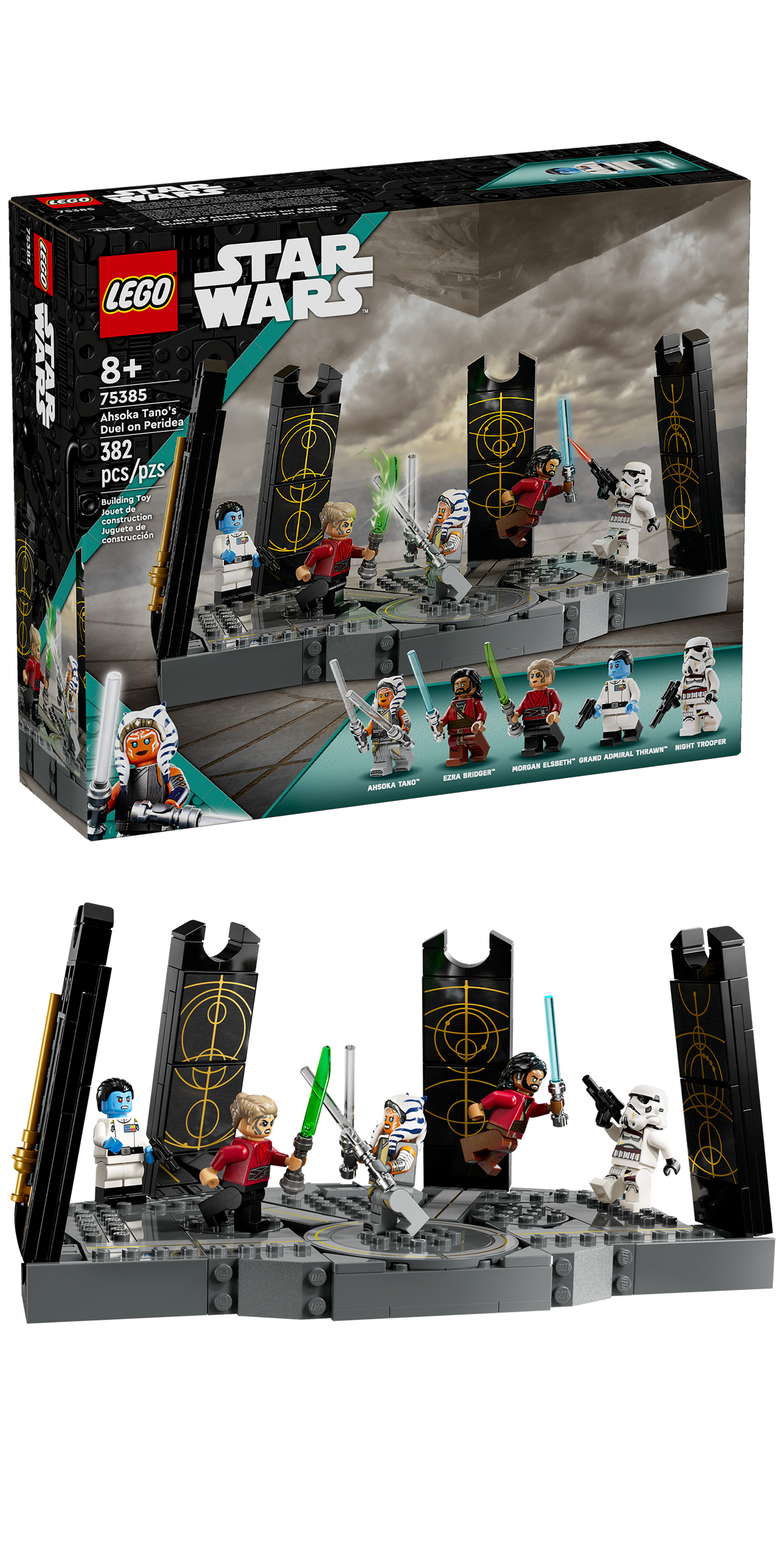 75385 Ahsoka Tano's Duel on Peridea (Retired) (New Sealed) product image 1, provided for visual reference and product detail