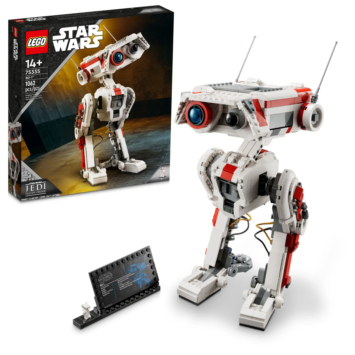 75335 LEGO Star Wars: BD-1™ (Retired) (Certified Complete) product image 1, provided for visual reference and product detail