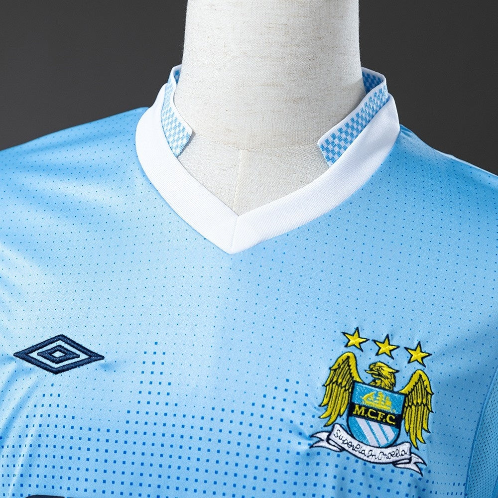 Manchester City Jersey 2011/12 Home Retro Football Kit product image 7