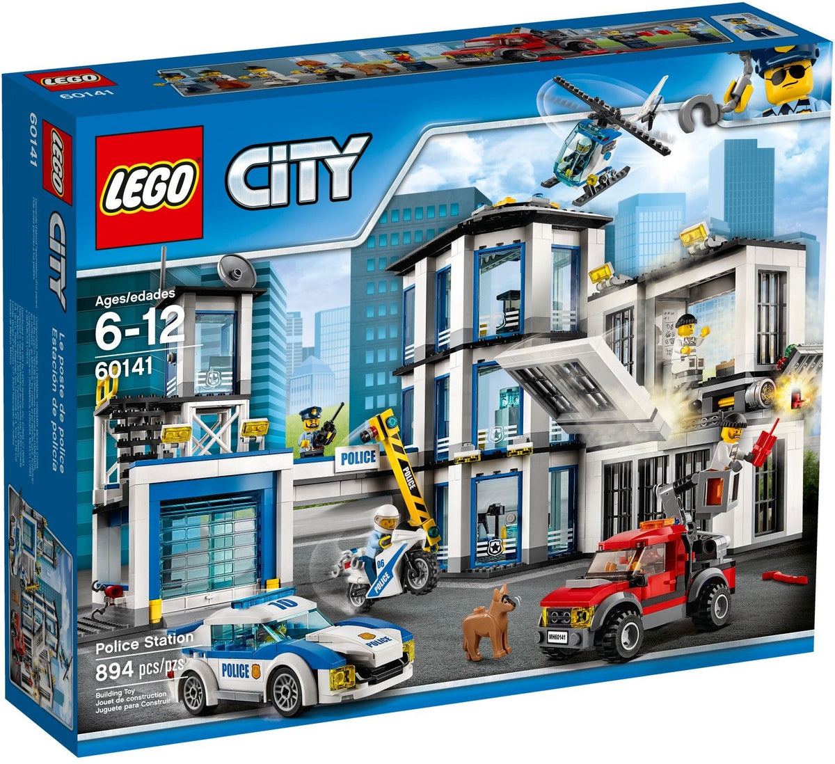 60141 LEGO City: Police Station (Retired) (New Sealed) product image 1, provided for visual reference and product detail