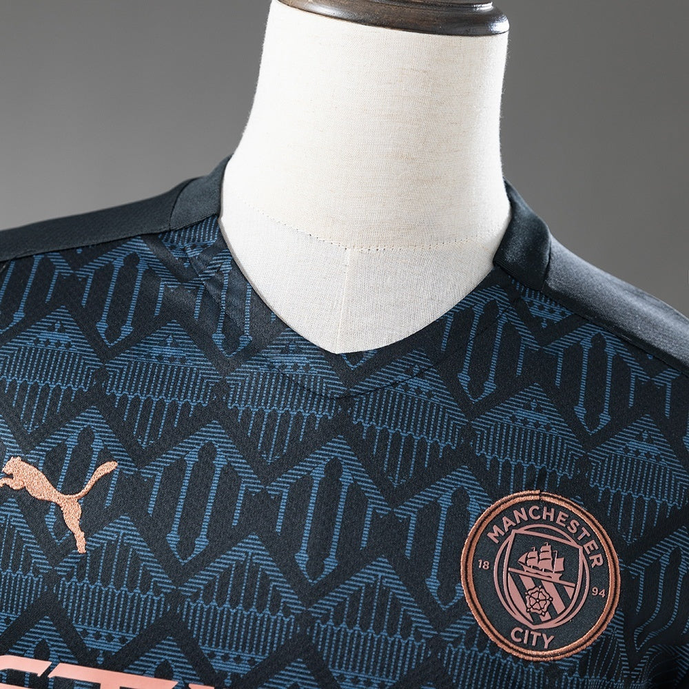 Manchester City Away Jersey 2020-21 Retro Football Kit product image 9