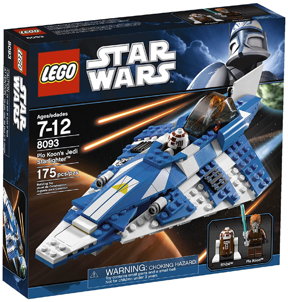 8093 Plo Koon's Jedi Starfighter (Retired) (Certified Complete) product image 1, provided for visual reference and product