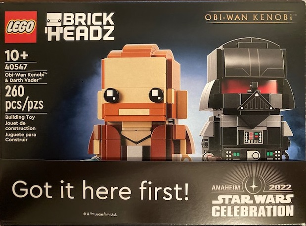 40547-2 LEGO Star Wars: Obi-Wan Kenobi & Darth Vader-Celebration Edition (Retired) (New Sealed)