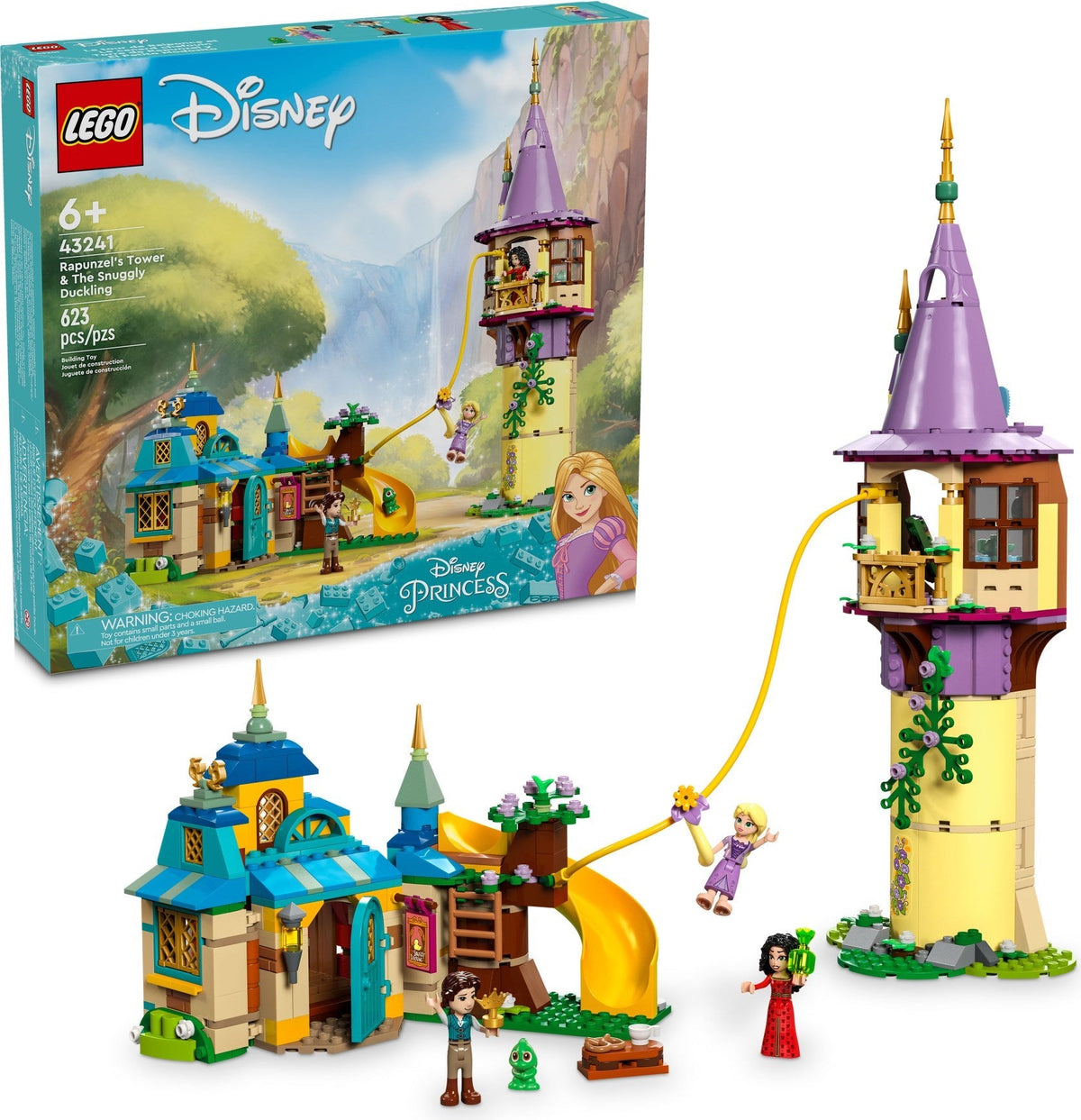 43241 LEGO Disney: Rapunzel's Tower & The Snuggly Duckling (Certified Complete) product image 1, provided for visual