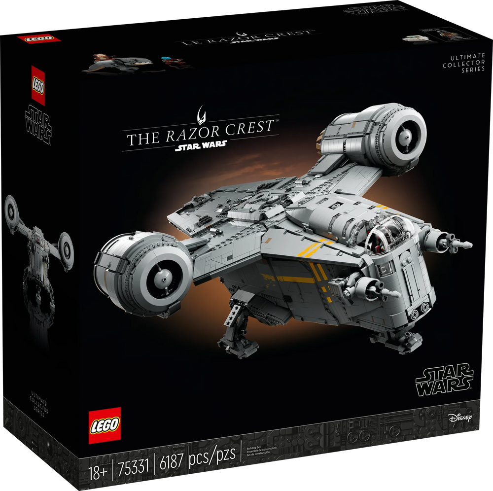 75331 The Razor Crest™ - UCS Star Wars (Retired) (Certified Complete)