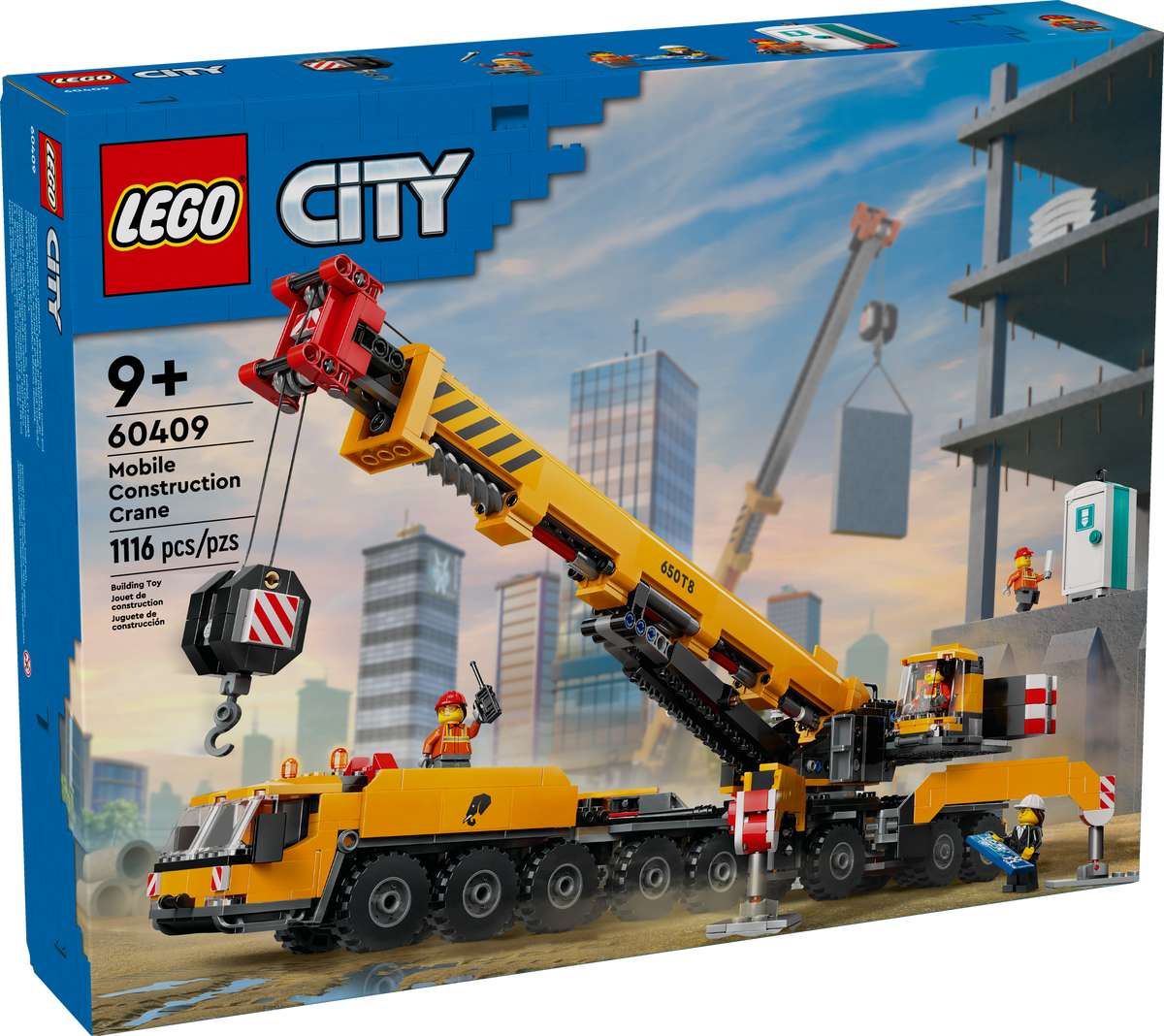 60409 LEGO City: Yellow Mobile Construction Crane product image 3, provided for visual reference and product detail review