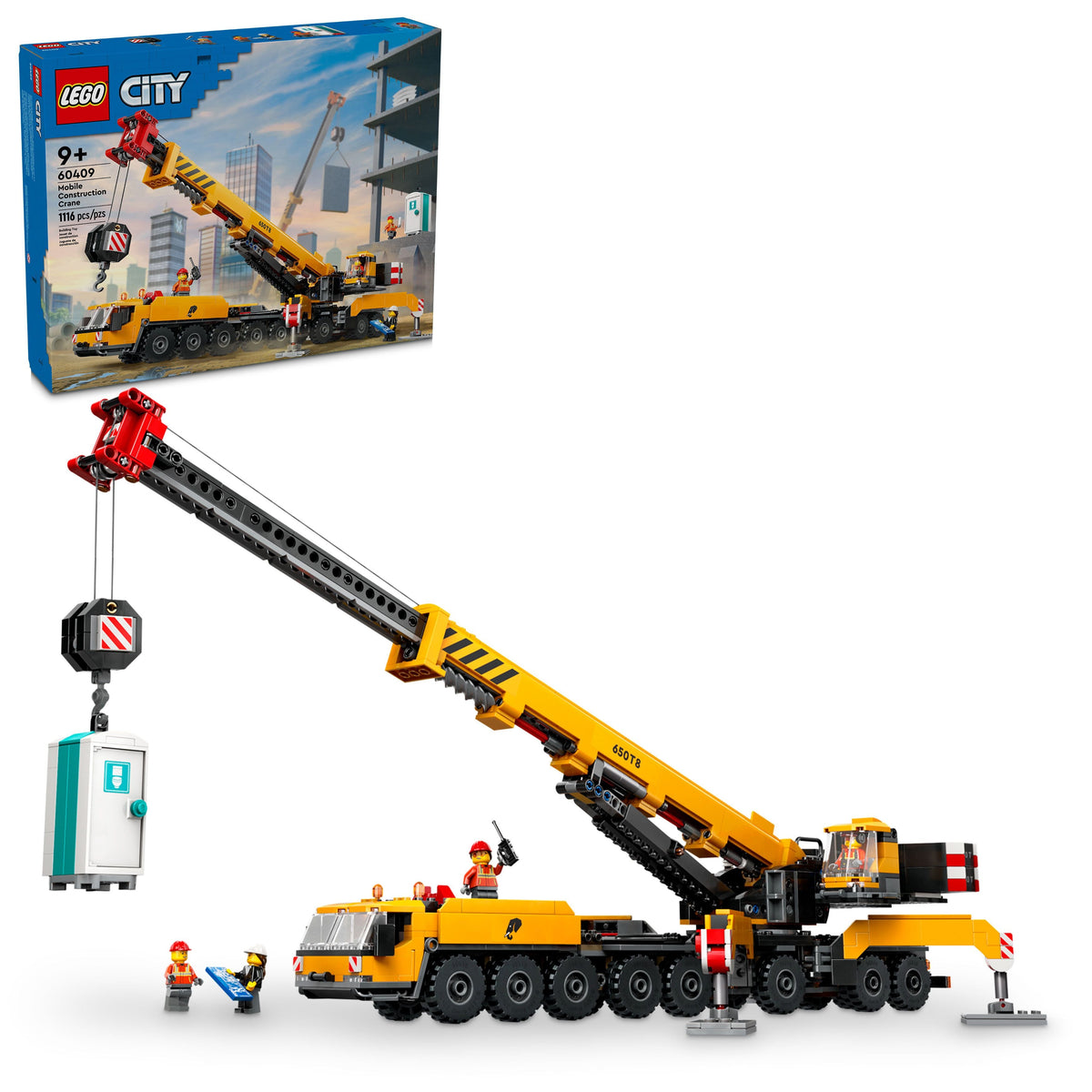 60409 LEGO City: Yellow Mobile Construction Crane product image 2, provided for visual reference and product detail review