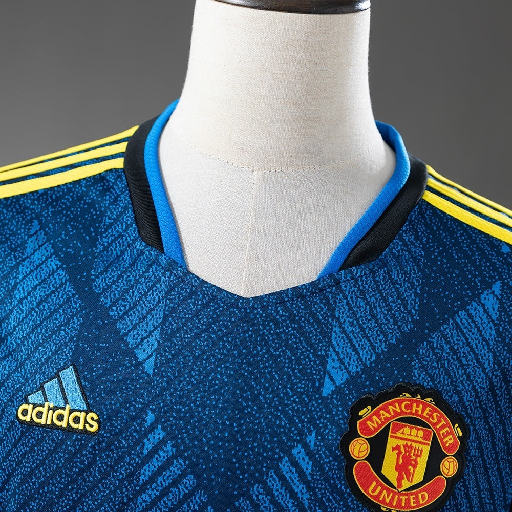 Manchester United Third Jersey 2021-22 Retro Football Kit product image 6