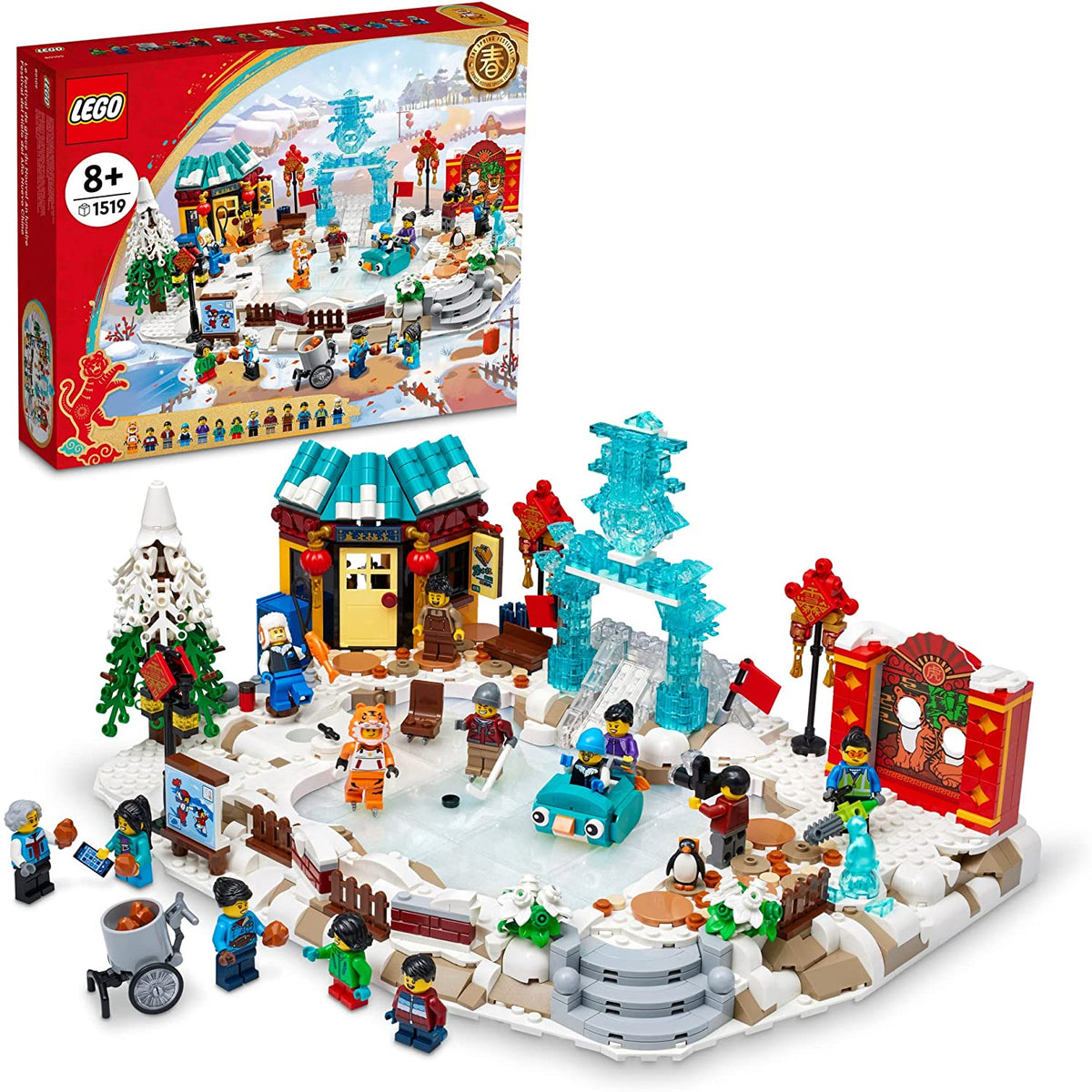 80109 Lunar New Year Ice Festival (Retired) (Certified Complete) product image 1, provided for visual reference and product