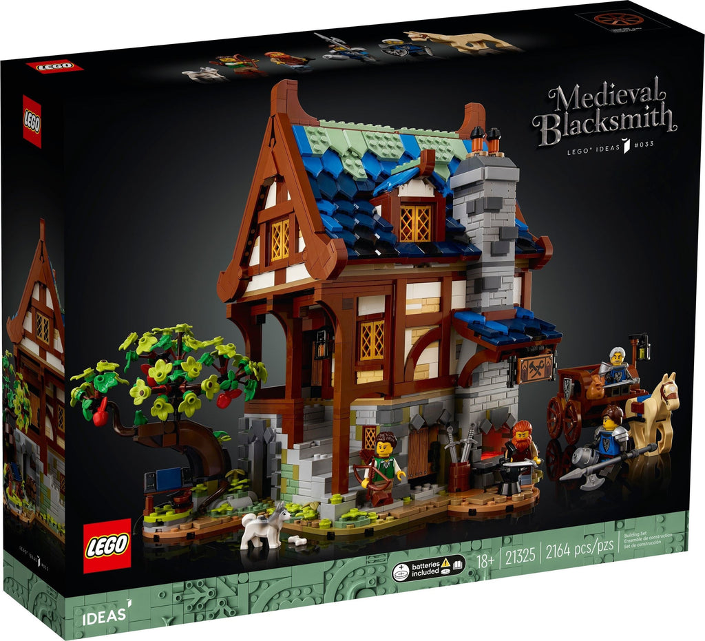 21325 LEGO Ideas Medieval Blacksmith (Retired) (Certified Complete) product image 3, provided for visual reference and