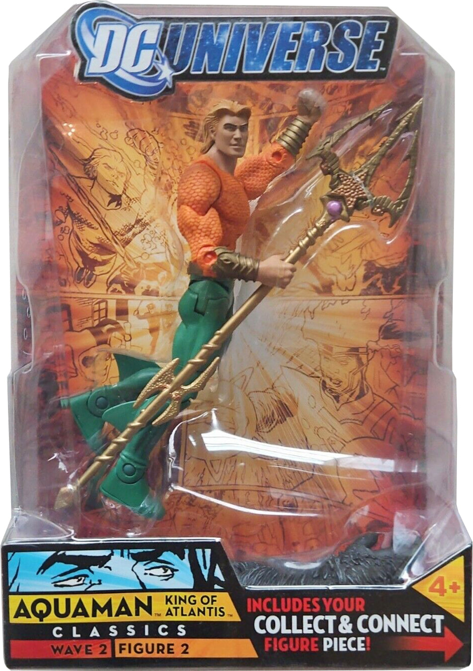 Long Hair Aquaman BAF Gorilla Grood (DC Classics, Mattel) product image 1, provided for visual reference and product detail