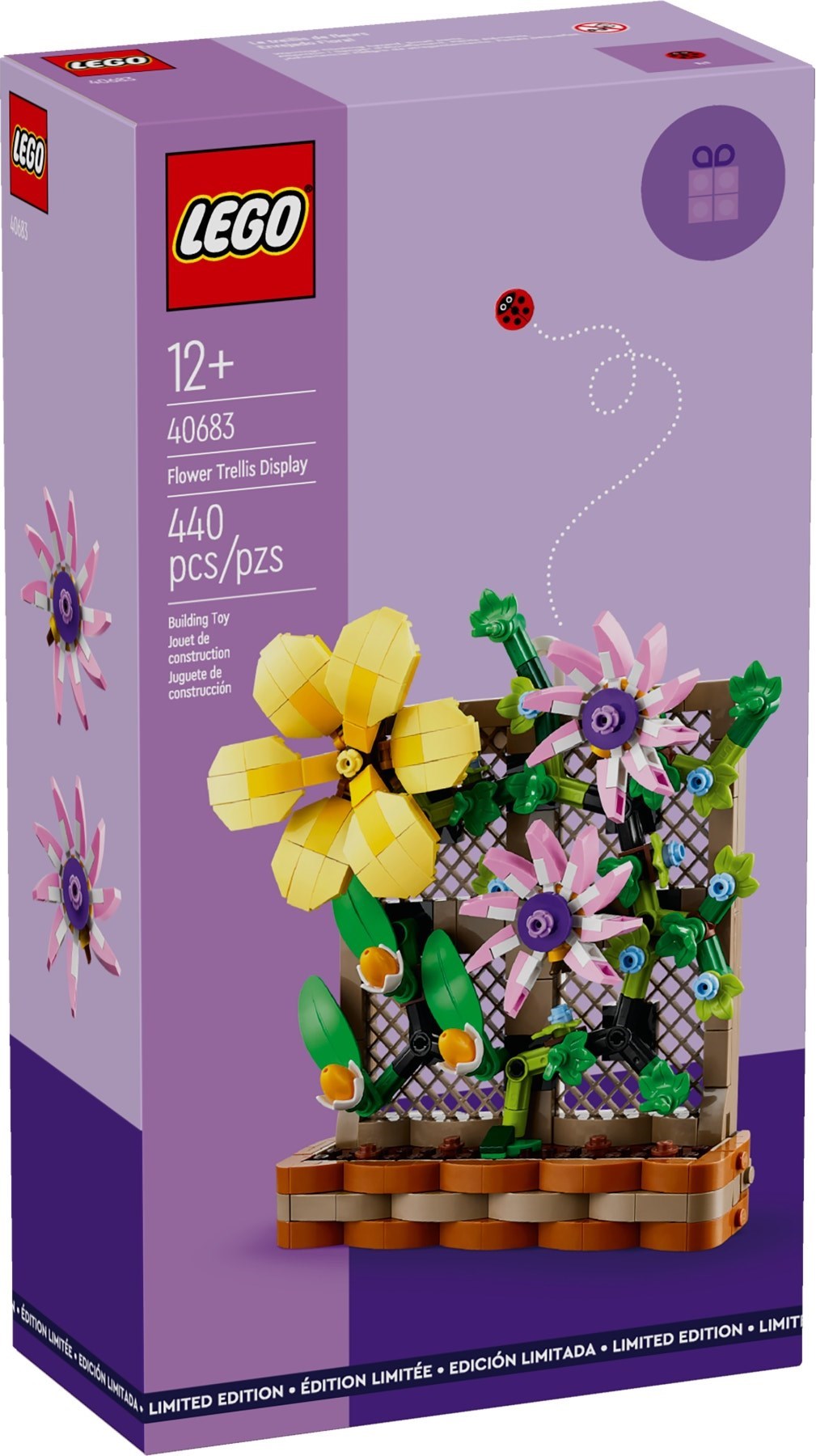40683 LEGO Flower Trellis Display (Retired) (New Sealed) product image 1, provided for visual reference and product detail