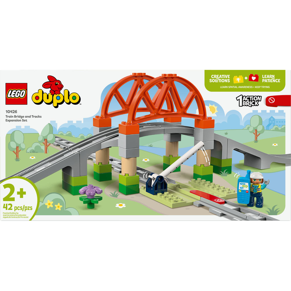 10426 Train Bridge and Tracks Expansion Set product image 2, provided for visual reference and product detail review