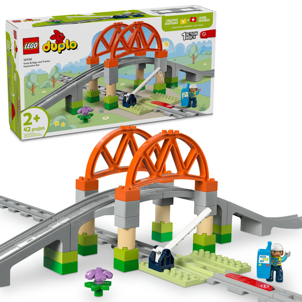 10426 Train Bridge and Tracks Expansion Set product image 1, provided for visual reference and product detail review