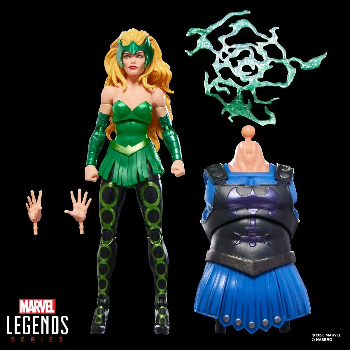 Enchantress BAF Executioner (Marvel Legends, Hasbro) SEALED product image 2, provided for visual reference and product