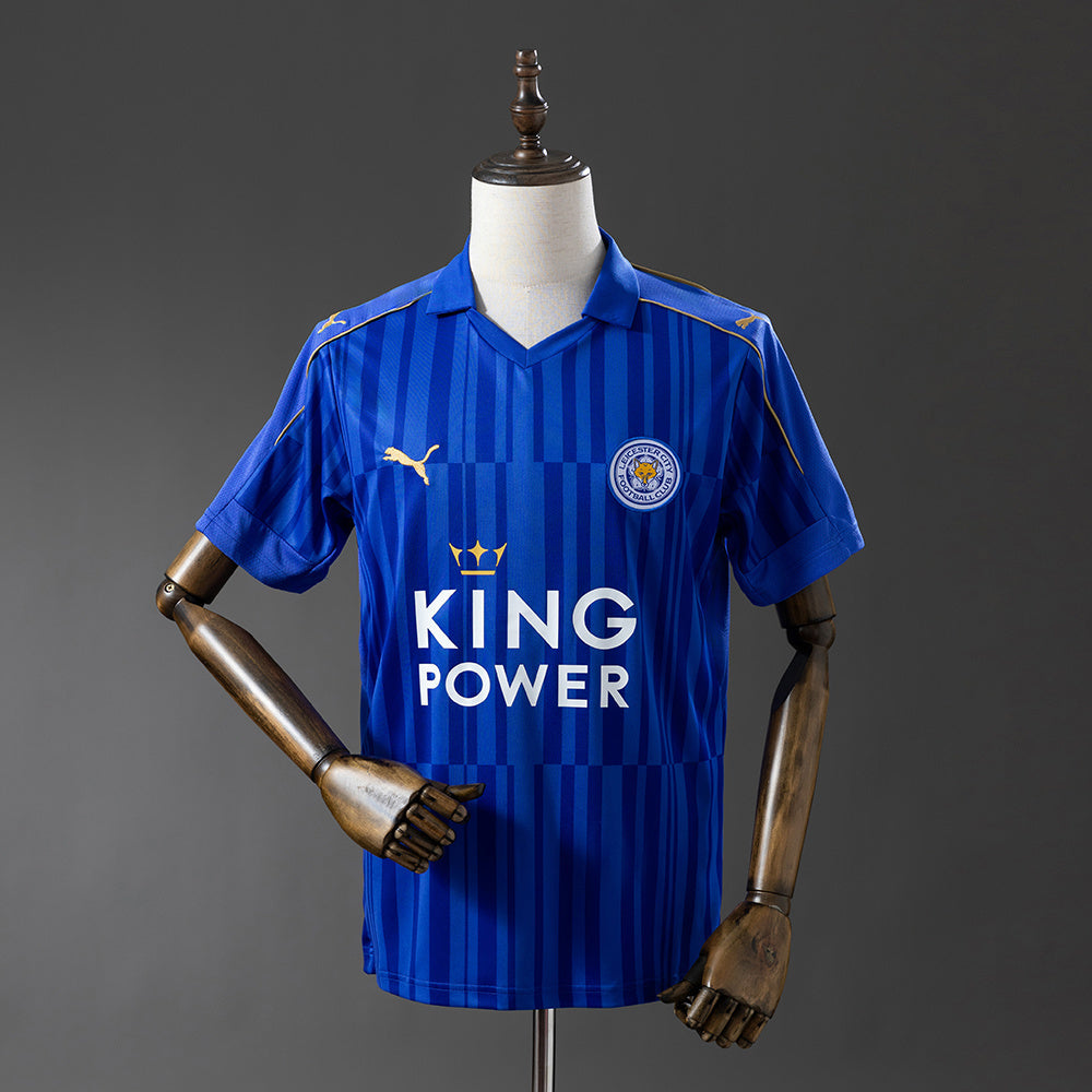 Leicester City Jersey 2016-17 Home Retro Football Kit product image 1