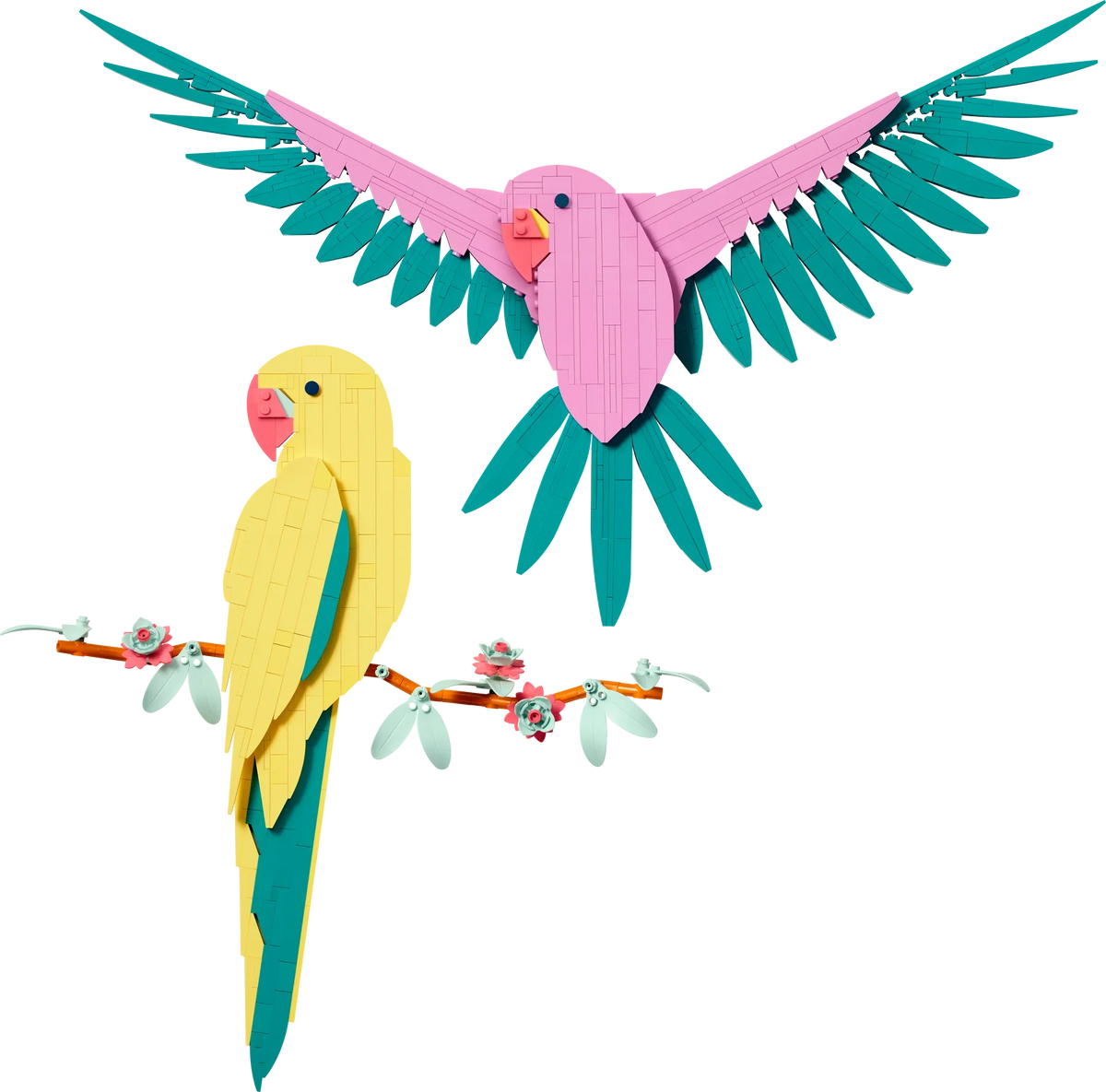 31211 LEGO Art: The Fauna Collection - Macaw Parrots product image 3, provided for visual reference and product detail review
