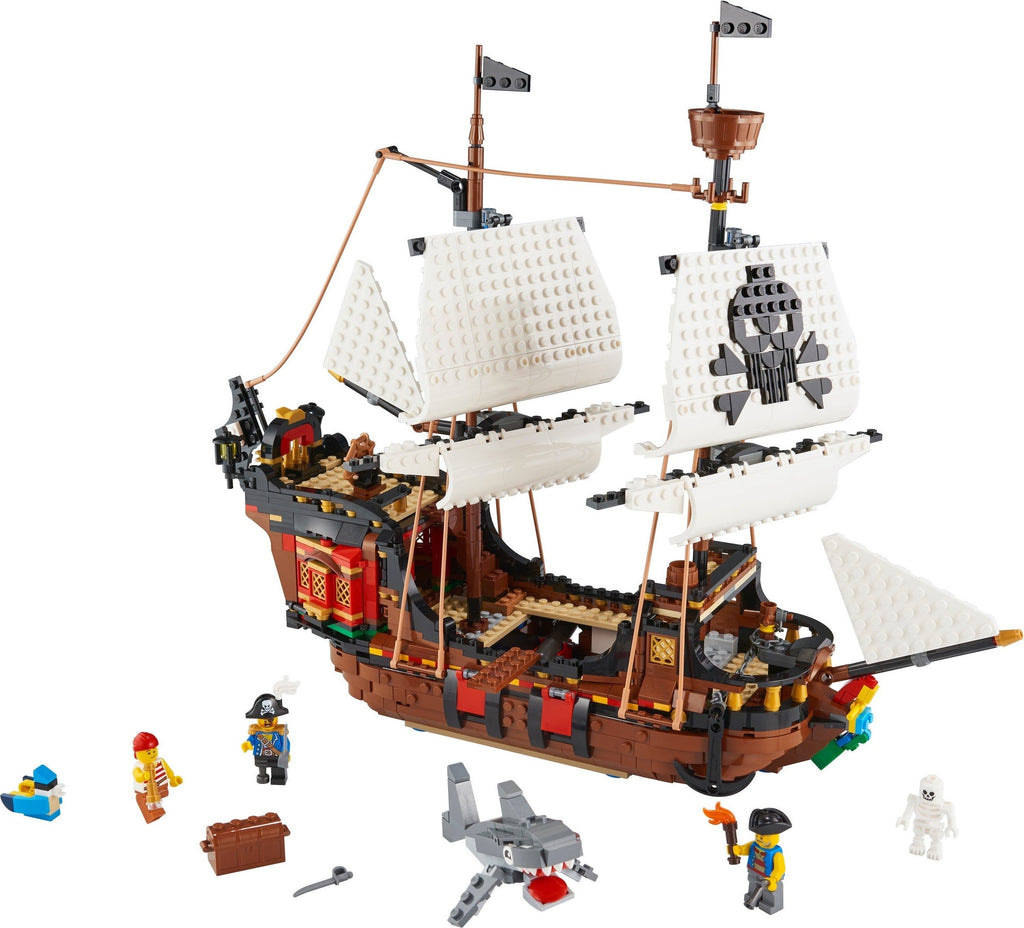 31109 LEGO Creator: 3 in 1 Pirate Ship (Certified Complete) product image 2, provided for visual reference and product